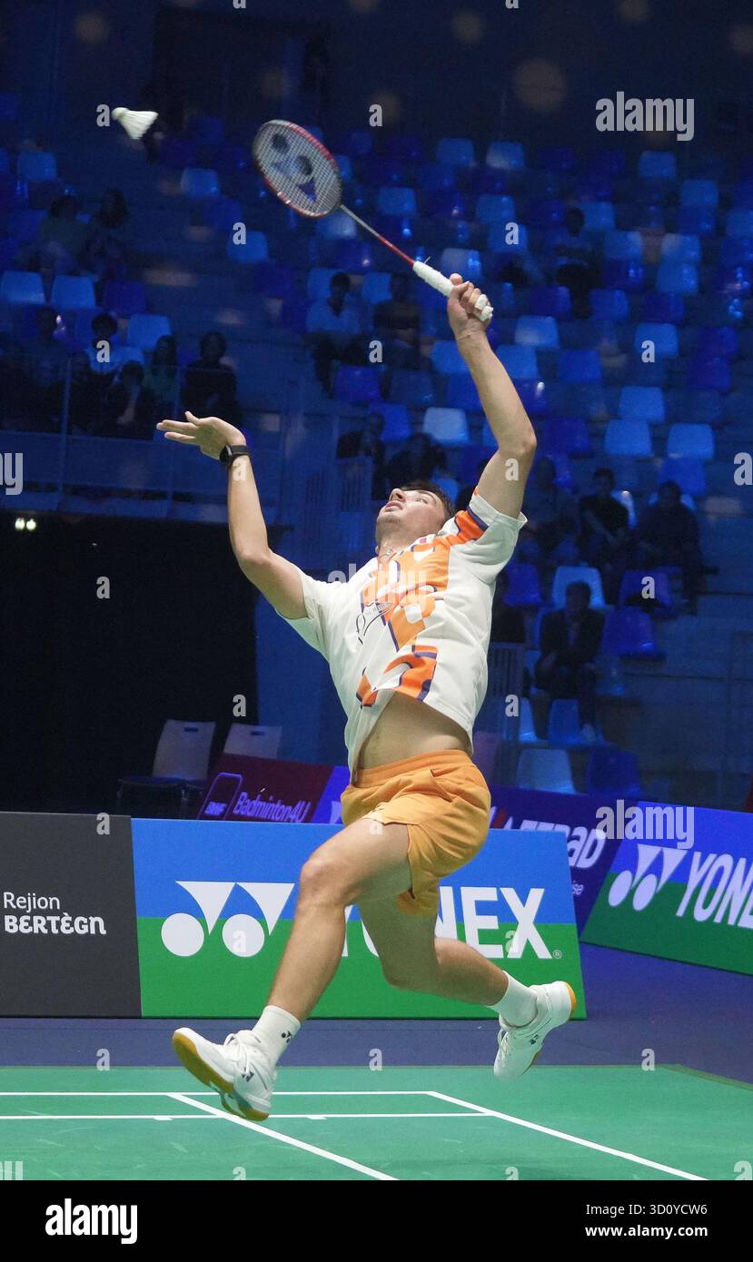 Christo Popov of France during the Yonex French Open 2025 ...