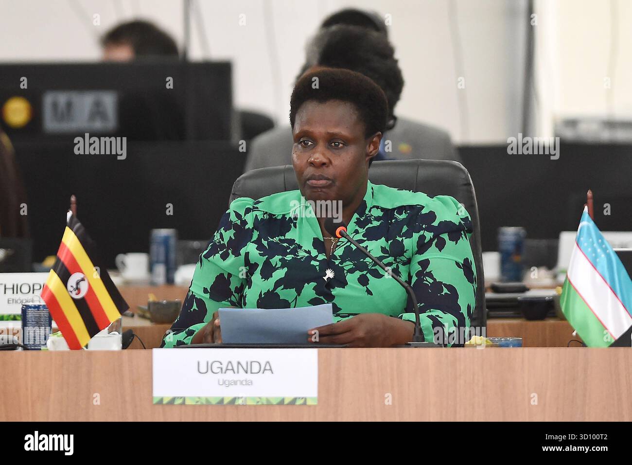 Rio de Janeiro, Brazil, July 6, 2025. Vice President of Uganda, Jessica ...