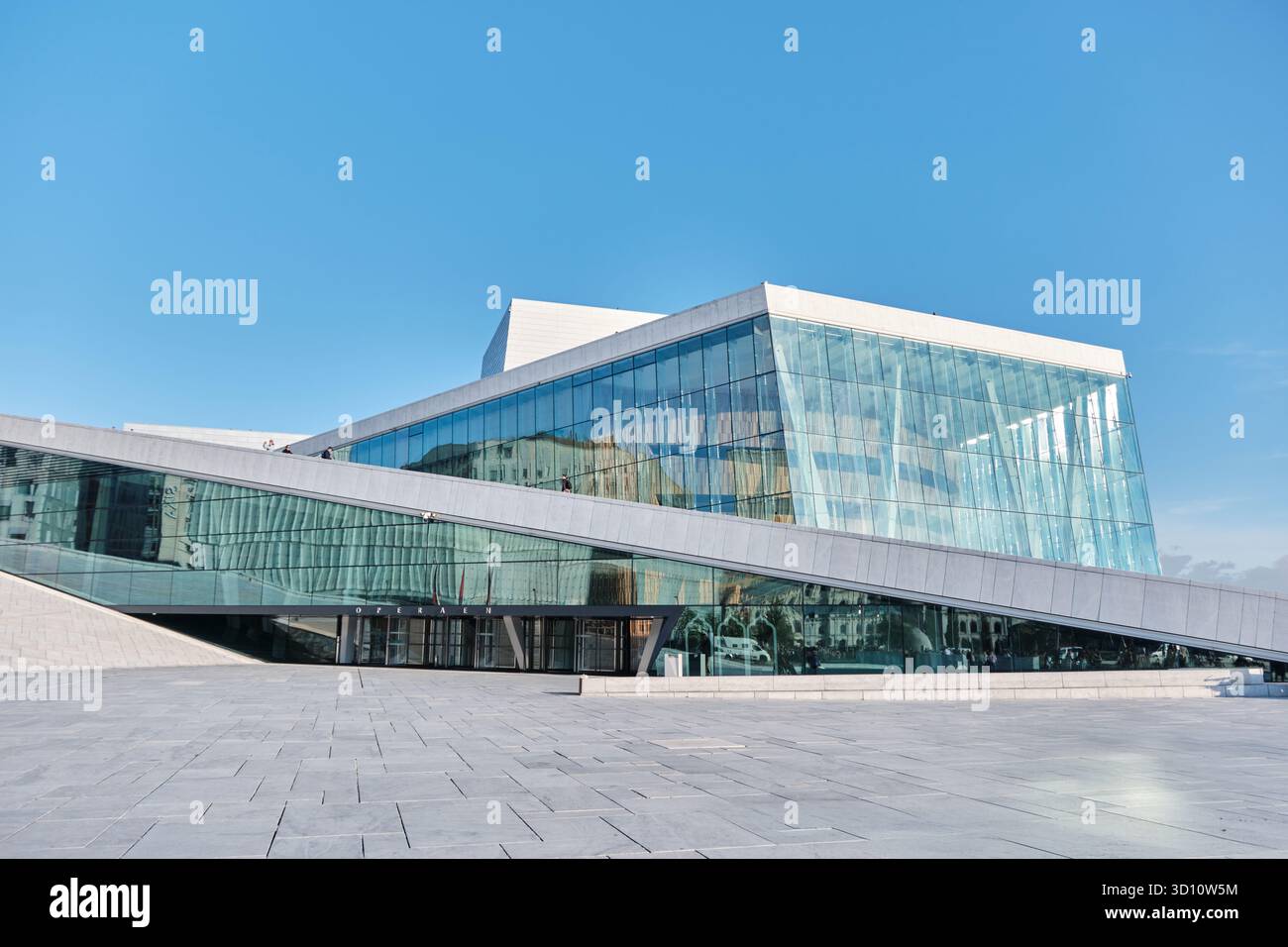 Oslo, Norway - September 7, 2025: Oslo Opera House, home of The ...