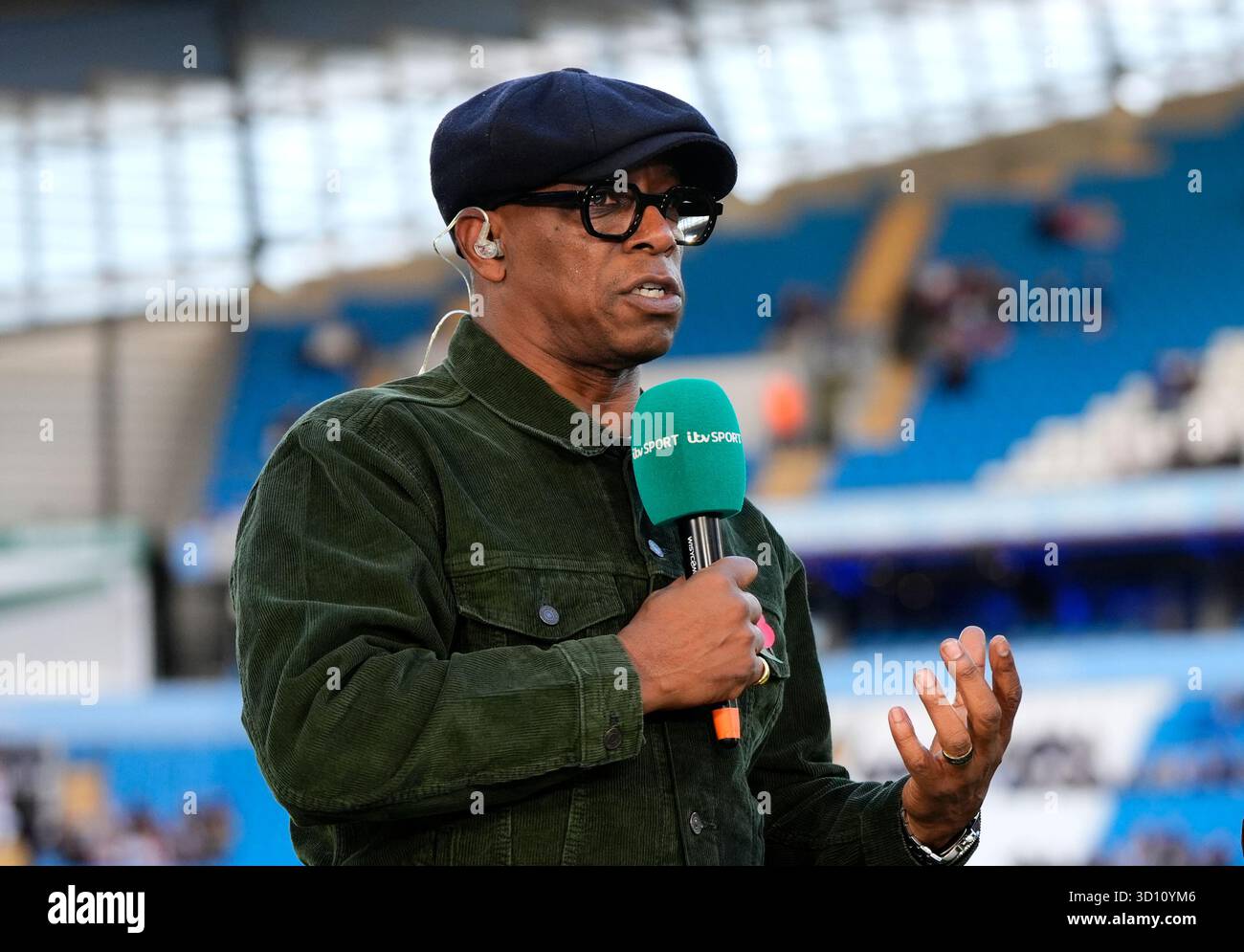 ITV Sport pundits Ian Wright ahead of the international friendly match ...