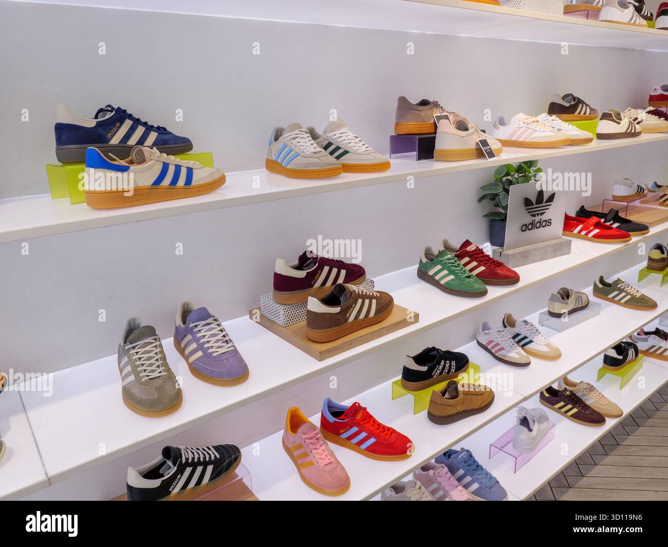 Adidas shoes display hi-res stock photography and images - Alamy