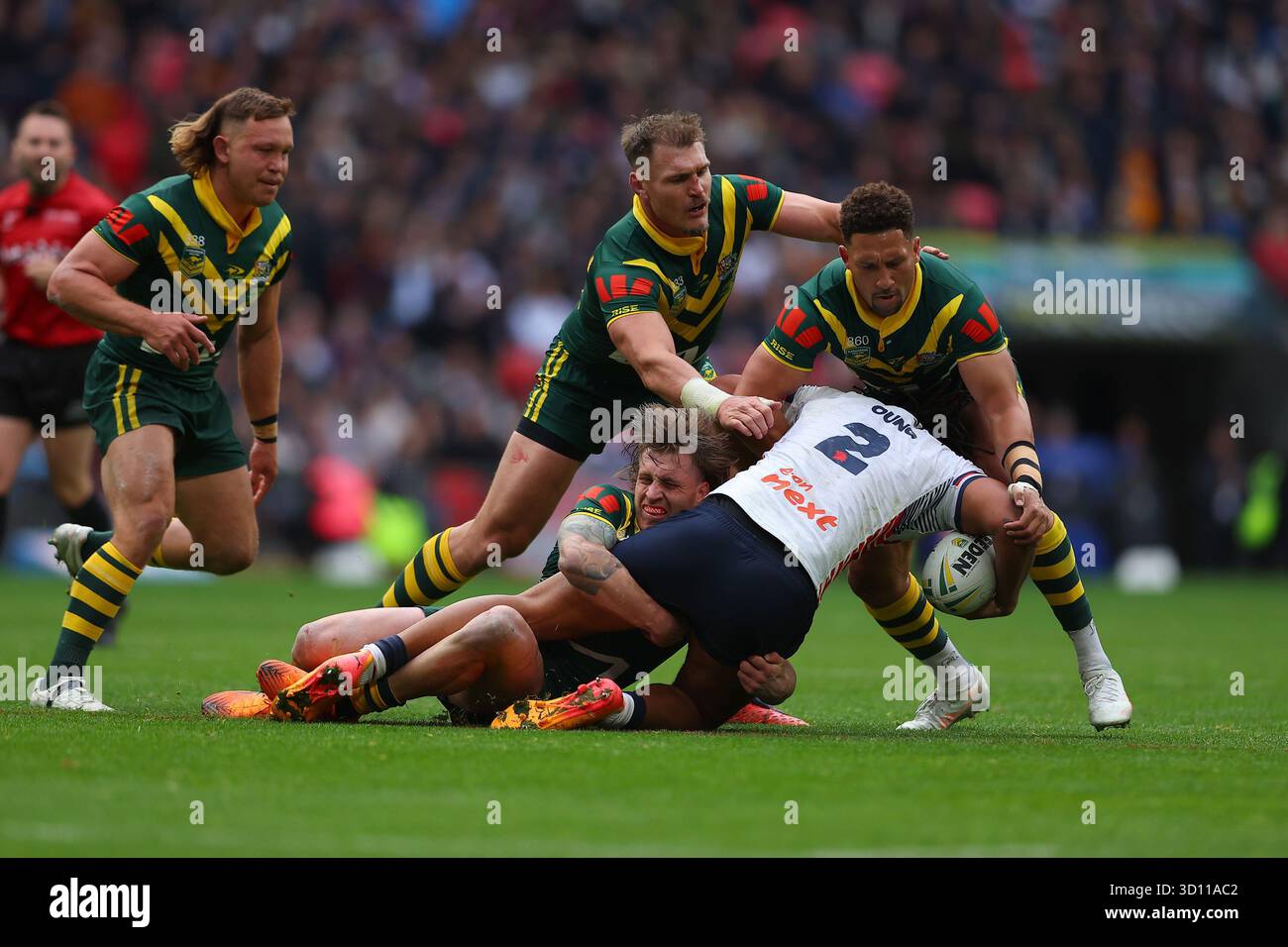 Wembley Stadium, London, UK. 25th Oct, 2025. Rugby League Ashes ...
