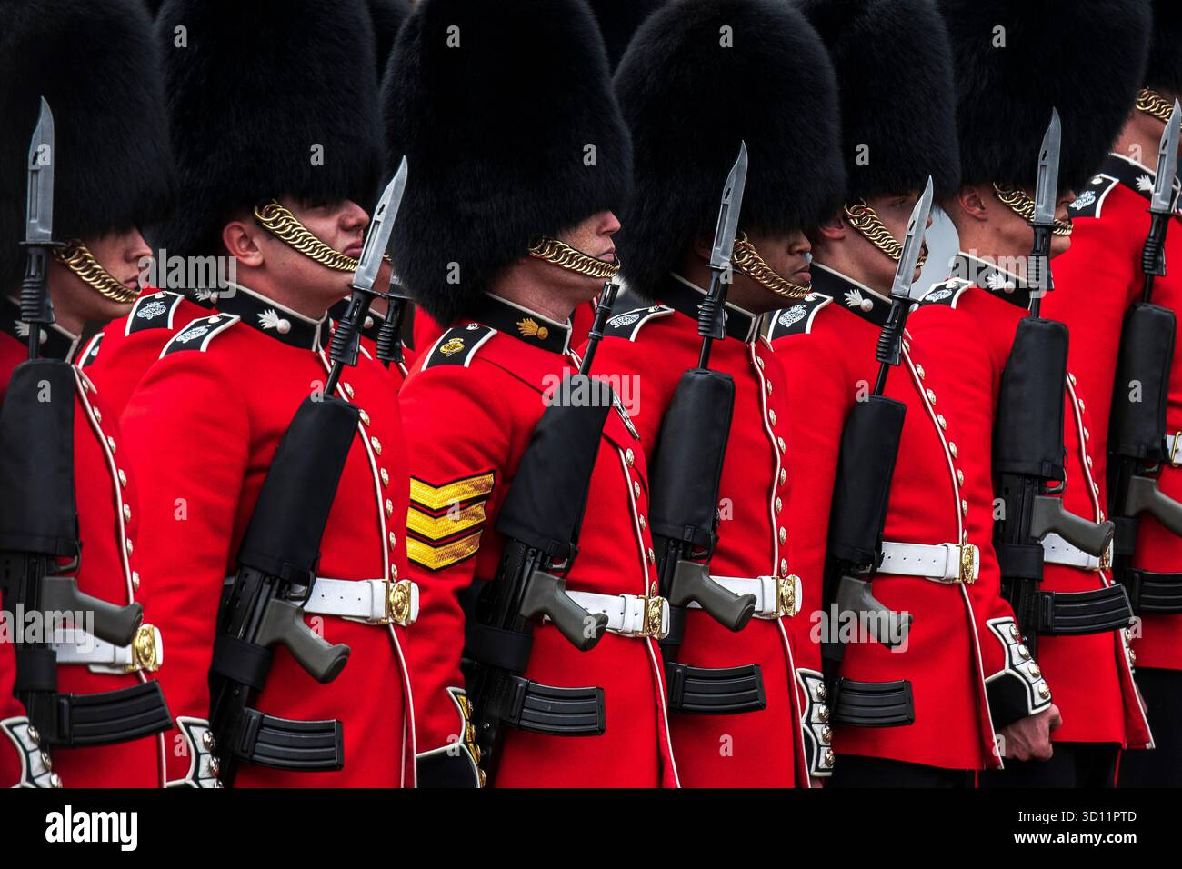 Buckingham Palace, London, UK - October 14, 2022 - The iconic Changing ...