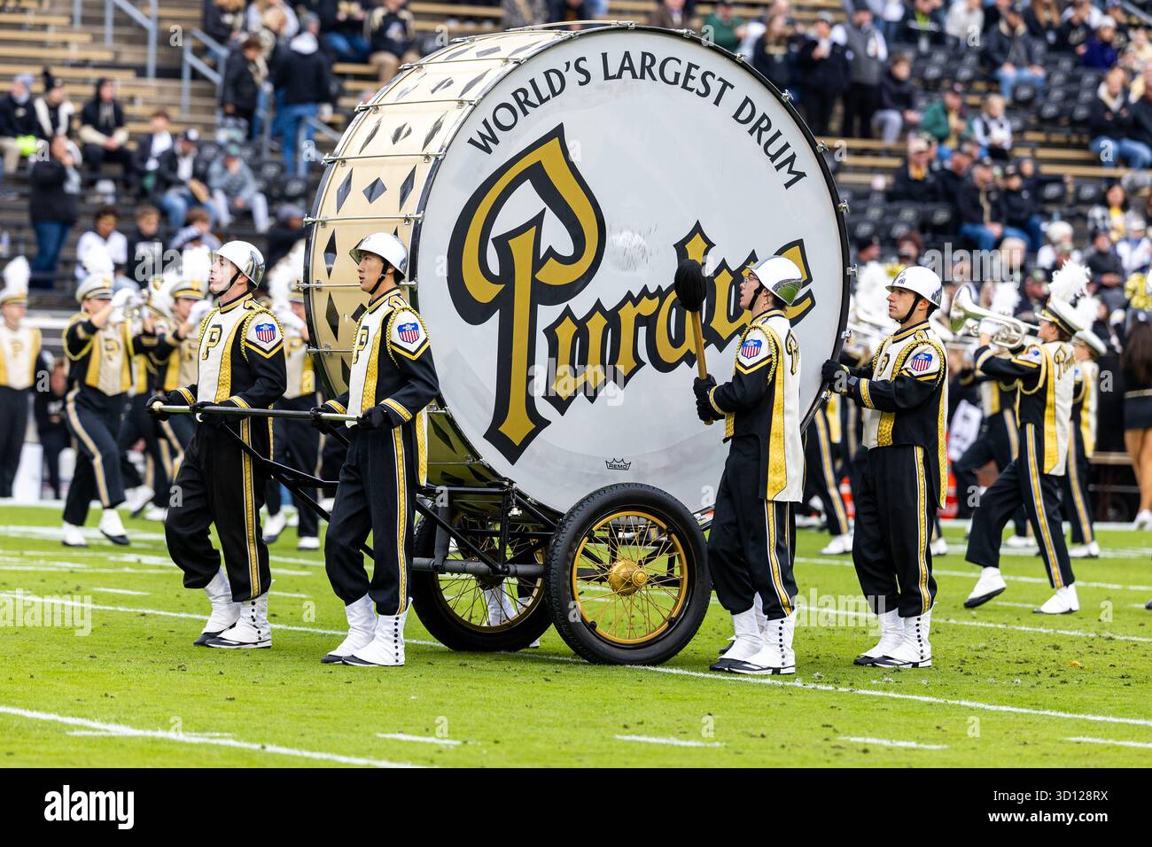 October 25, 2025: Purdue band performance prior to NCAA football game ...