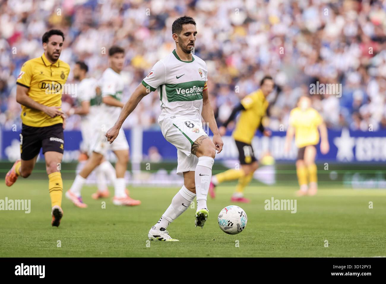 Pedro Bigas of Elche CF during the Spanish championship La Liga ...