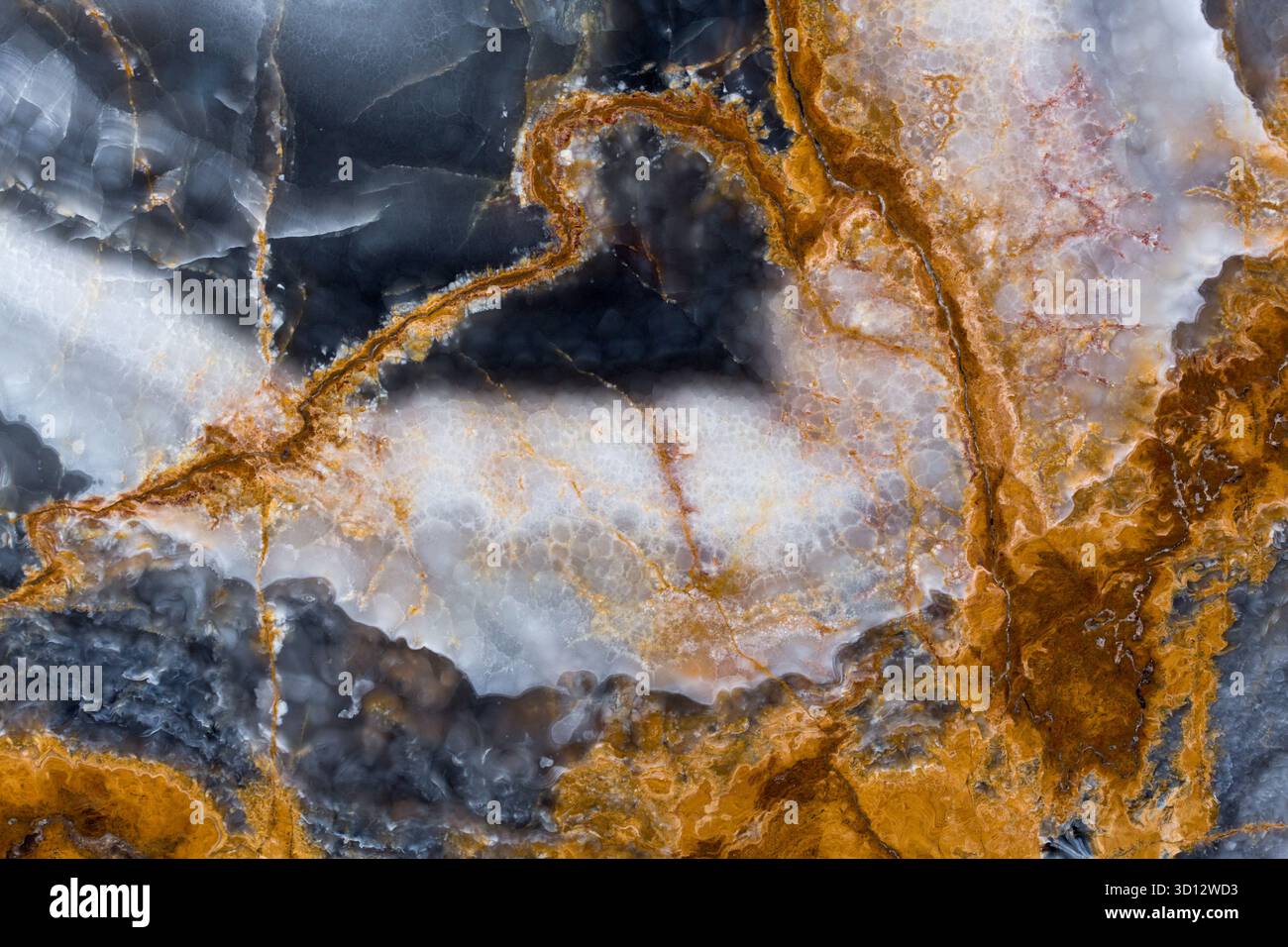 Onyx stone texture with cracks. Stock Photo