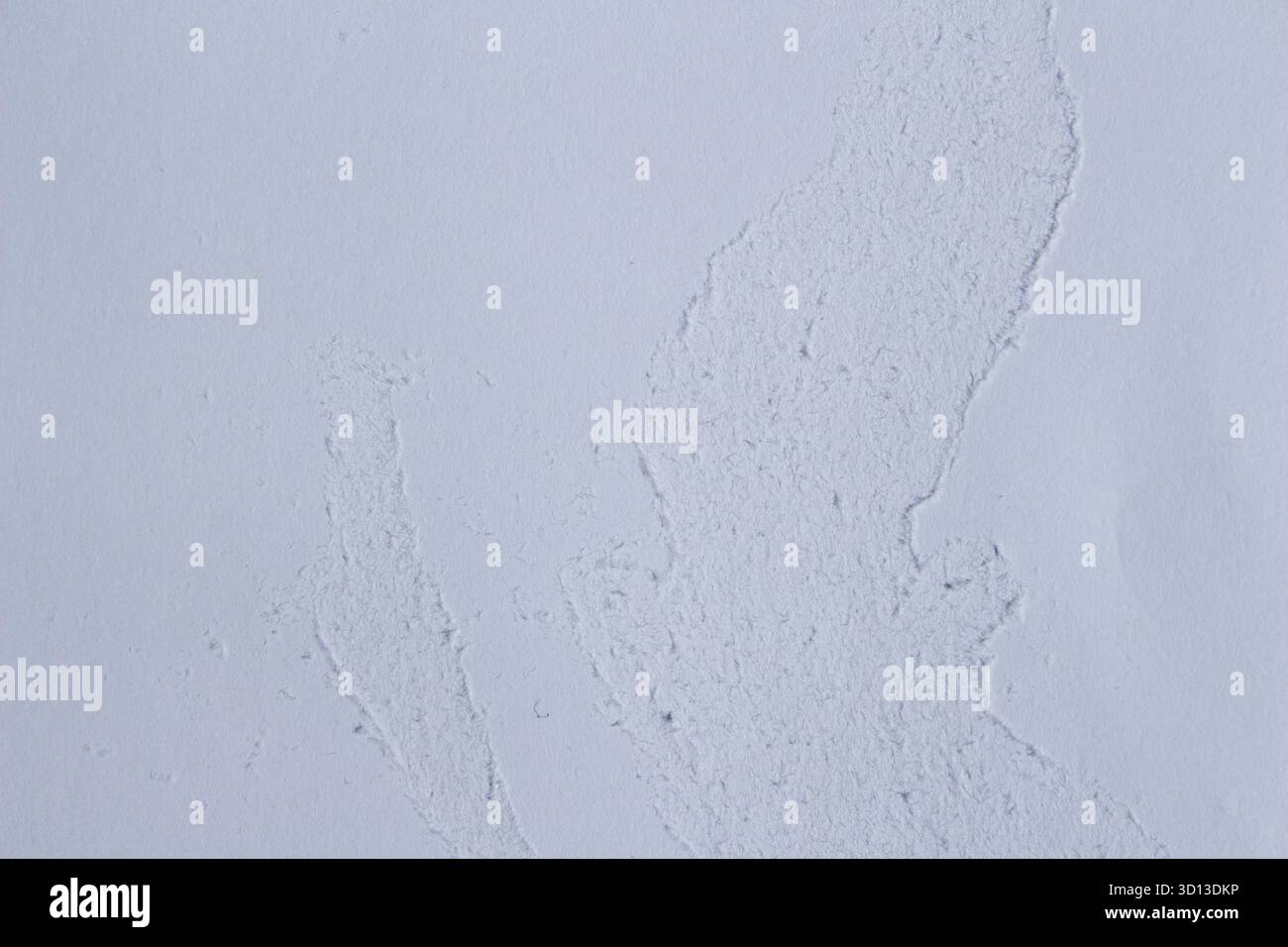 White torn paper poster texture, mockup worn paper design element Stock Photo