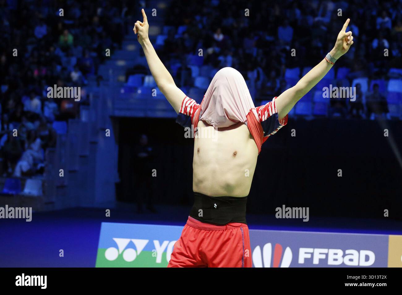 Yan Zhe FENG aduring the final of Yonex French Open 2025 ...