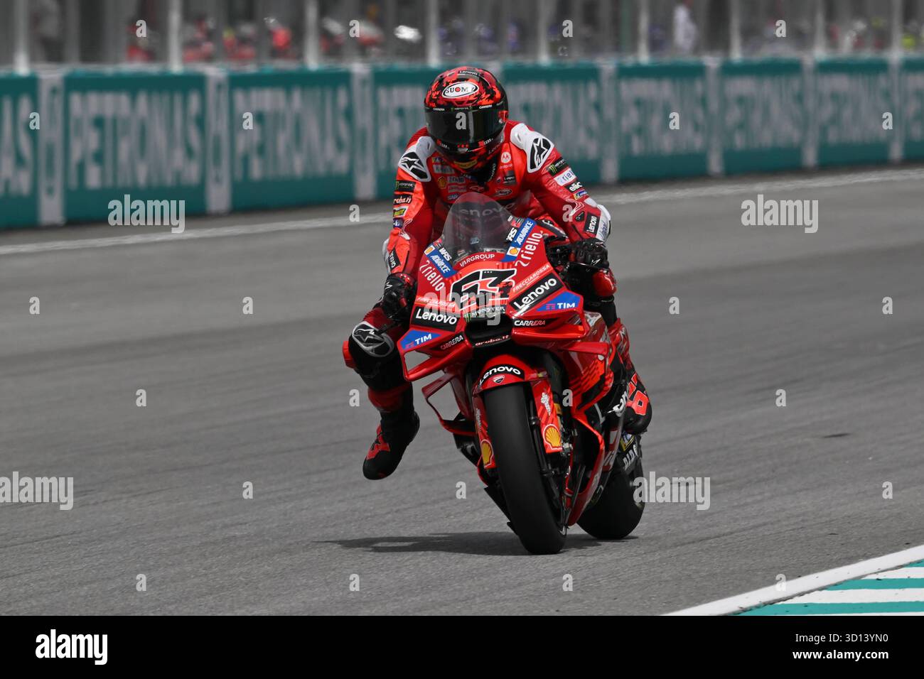 Sprint race for Petronas Grand Prix of Malaysia of MotoGP at Sepang ...