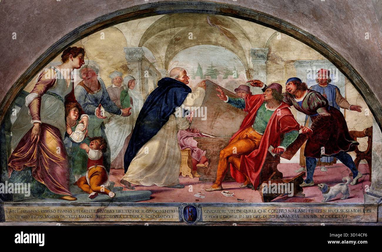 Fra angelico, san marco frescoes hi-res stock photography and
