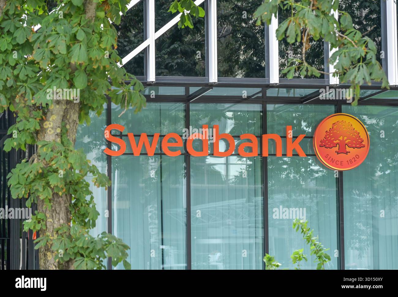 Swedbank branch hi-res stock photography and images - Alamy