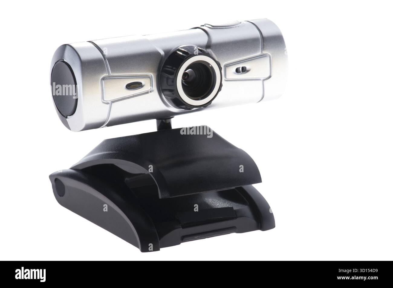 Object on white - computer web camera Stock Photo