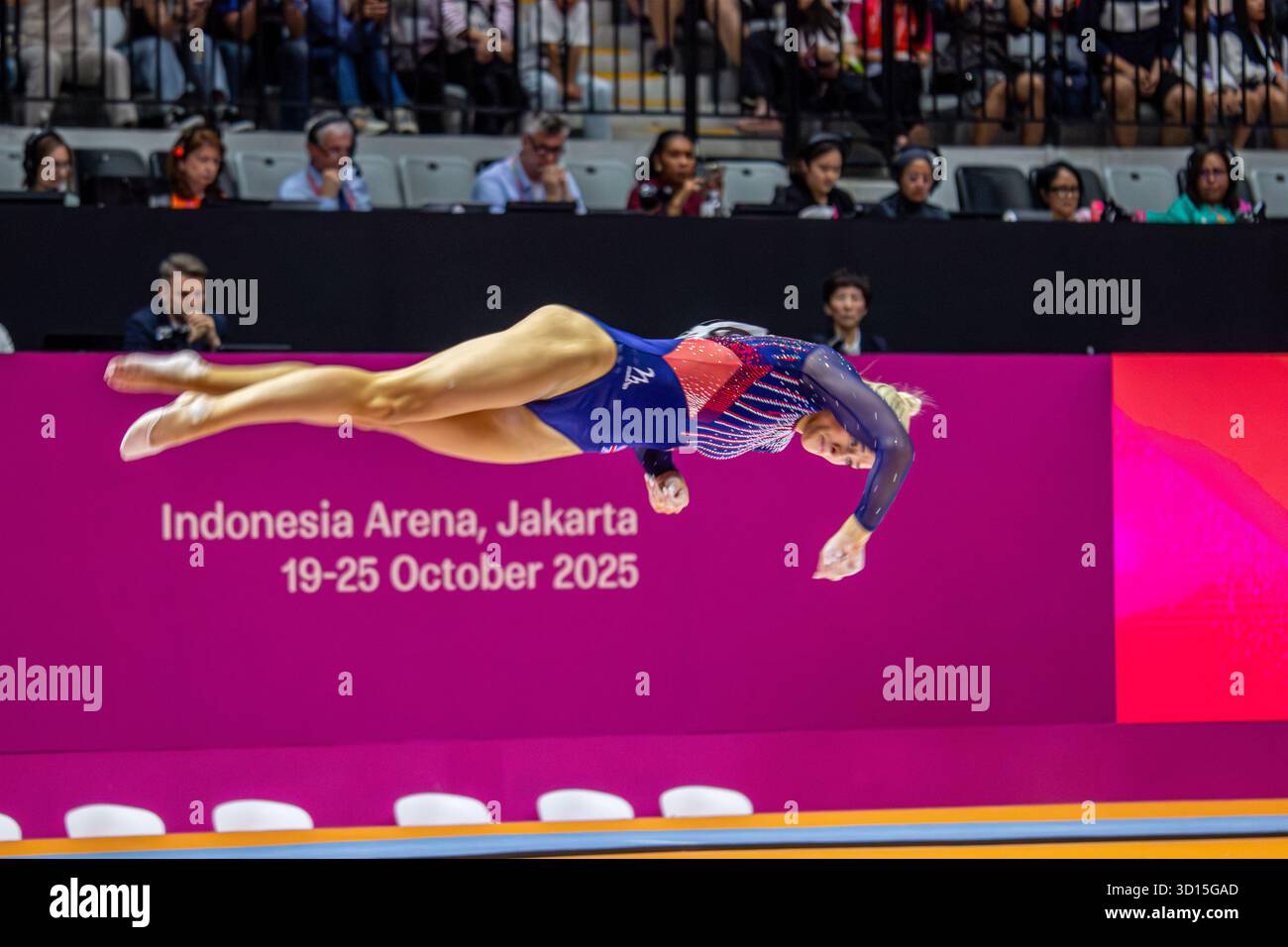 Ruby Rector Gymnast Jakarta, Indonesia, 25 October 2025 RubyEVANS (GBR) Silver Medalist ...