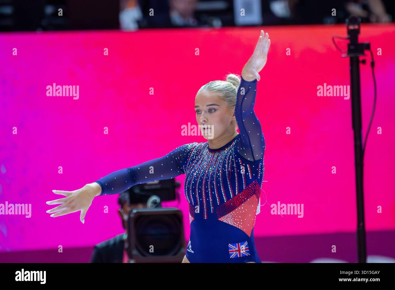 Ruby Rector Gymnast Jakarta, Indonesia, 25 October 2025 RubyEVANS (GBR) Silver Medalist ...