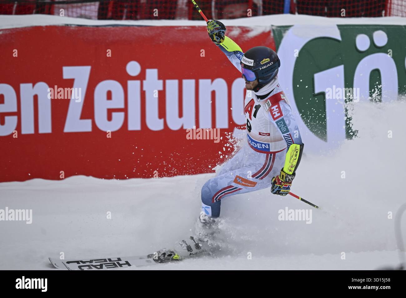 Atle Run SOELDEN, AUSTRIA - OCTOBER 26: Atle Lie McGrath of Norway in action ...