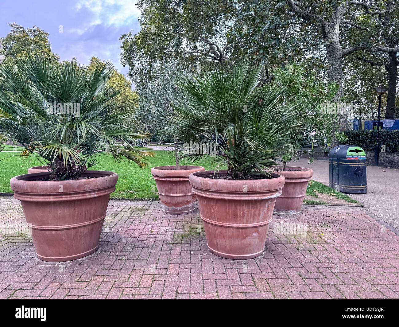 Victoria Embankment Gardens, London - Smartphone Captured Stock Image