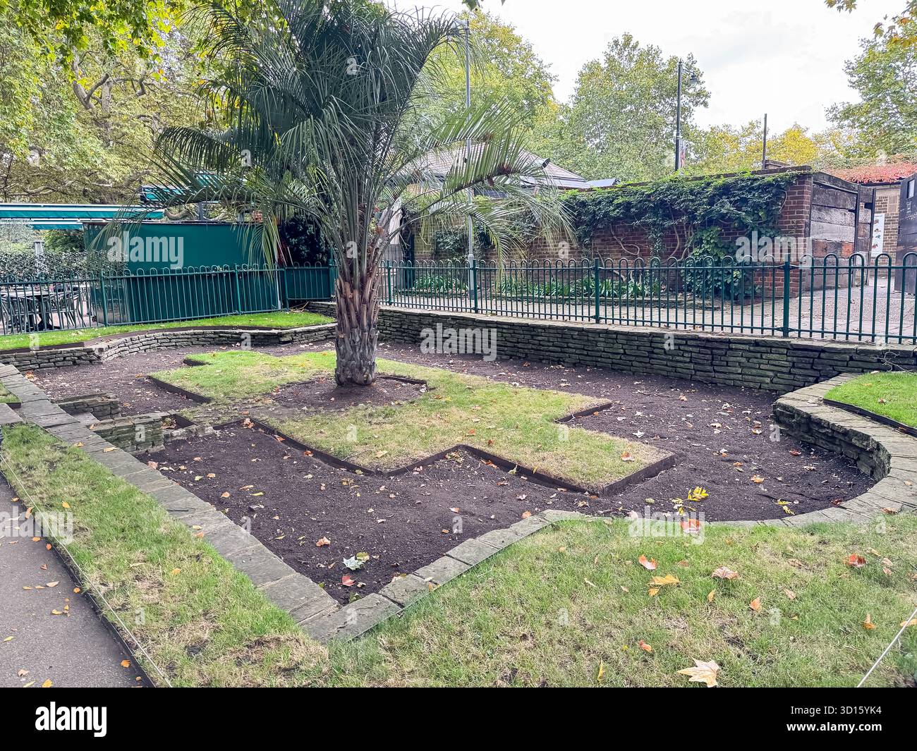 Victoria Embankment Gardens, London - Smartphone Captured Stock Image