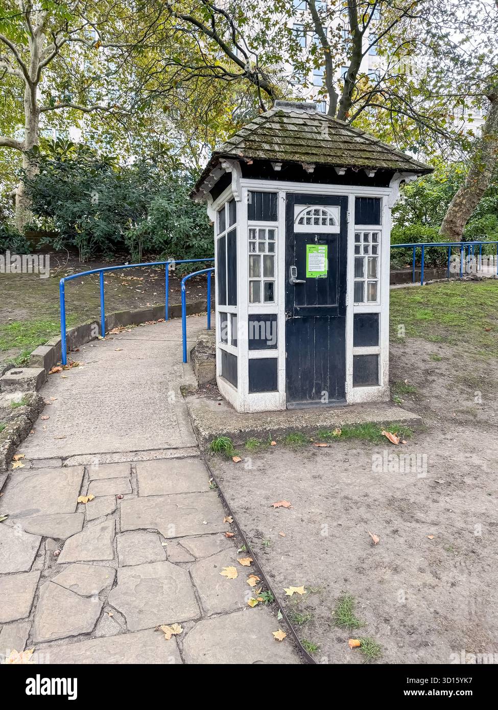 Victoria Embankment Gardens, London - Smartphone Captured Stock Image