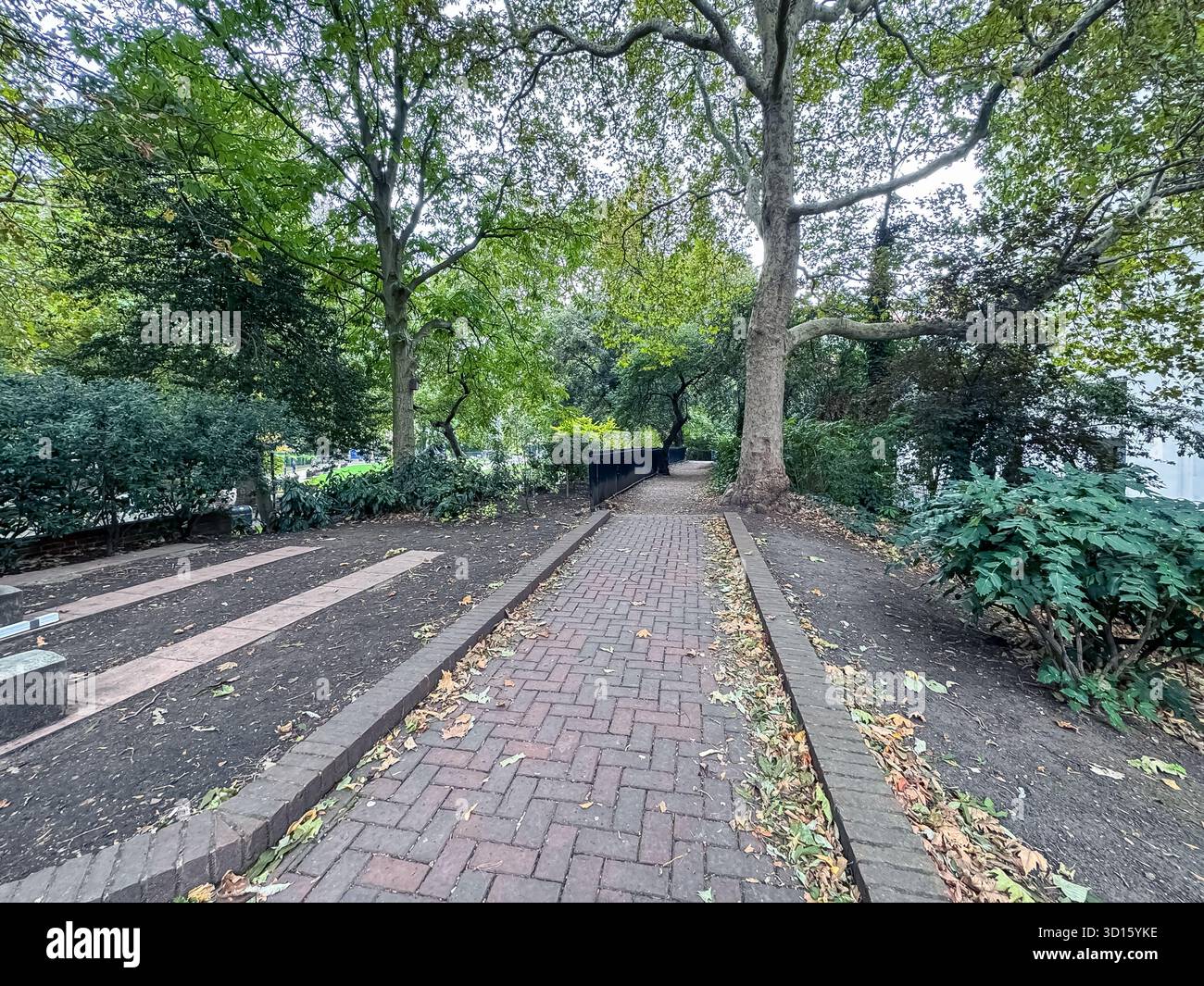 Victoria Embankment Gardens, London - Smartphone Captured Stock Image
