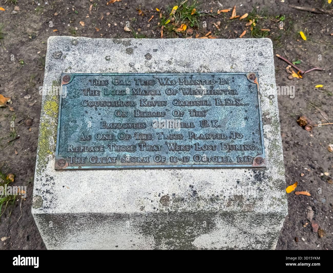 Victoria Embankment Gardens, London - Smartphone Captured Stock Image