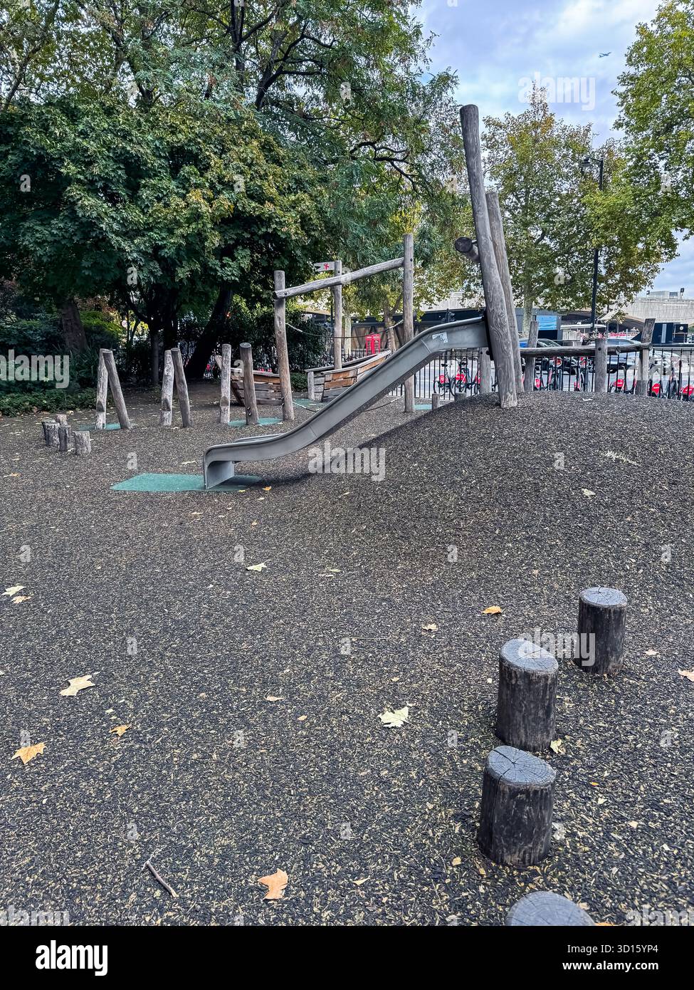 Victoria Embankment Gardens, London - Smartphone Captured Stock Image