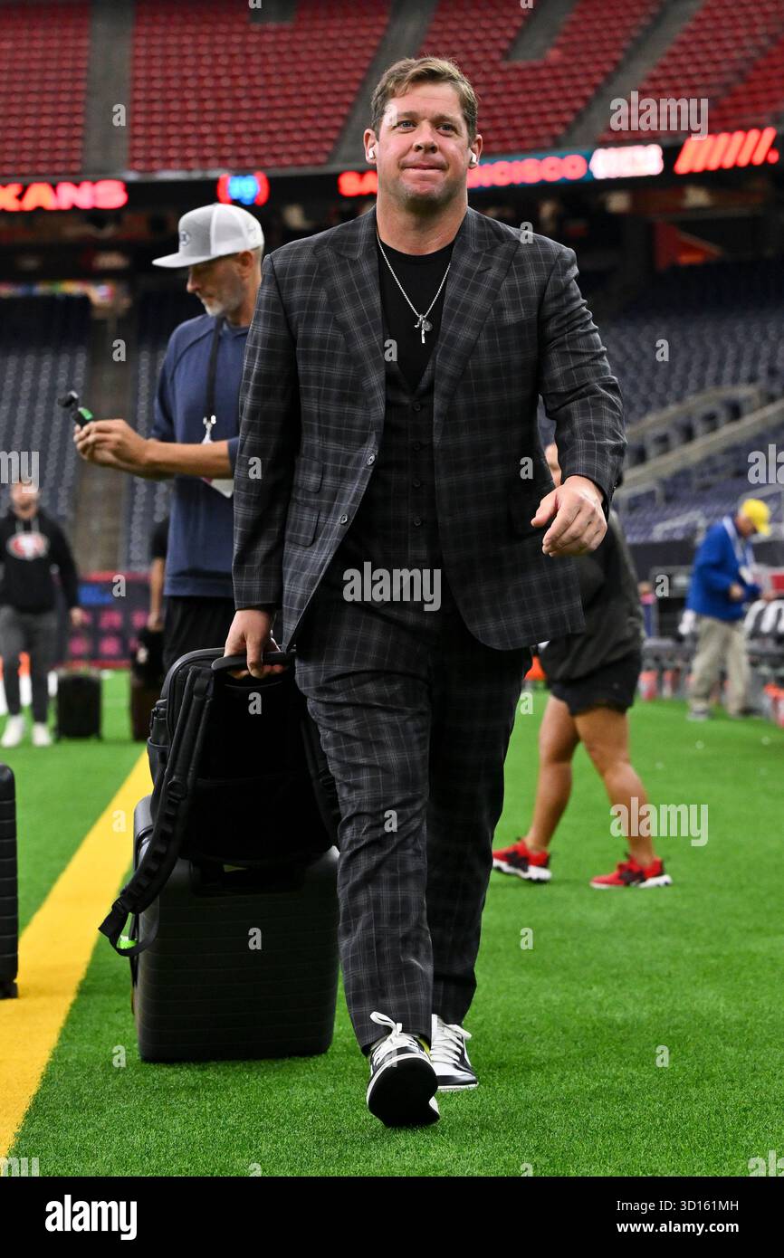 Jon Week 4 San Francisco 49ers long snapper Jon Weeks arrives prior to the game ...