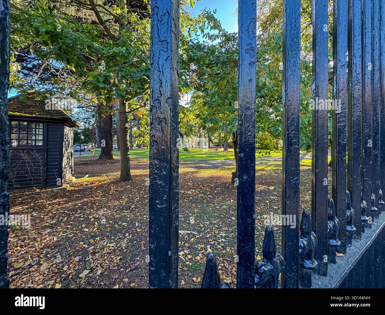Hanwell Cemetery, Ealing, London - Smartphone Captured Stock Image