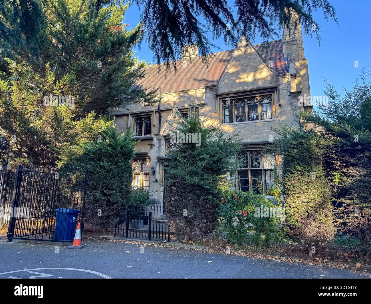 Hanwell Cemetery, Ealing, London - Smartphone Captured Stock Image