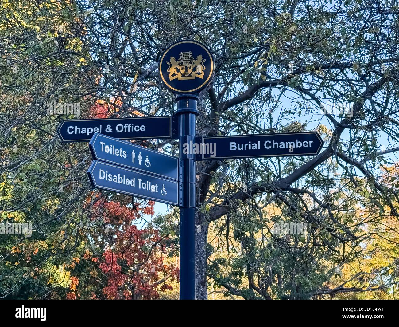 Hanwell Cemetery, Ealing, London - Smartphone Captured Stock Image