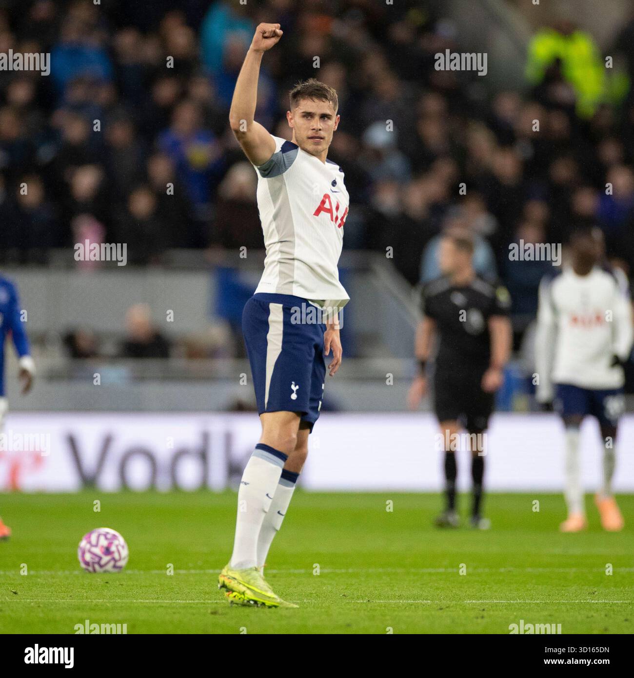 Goal 0 1 Micky Van De Ven 37 Of Tottenham Hotspur F C celebrates His goal-0-1-micky-van-de-ven-37-of-tottenham-hotspur-f-c-celebrates-his