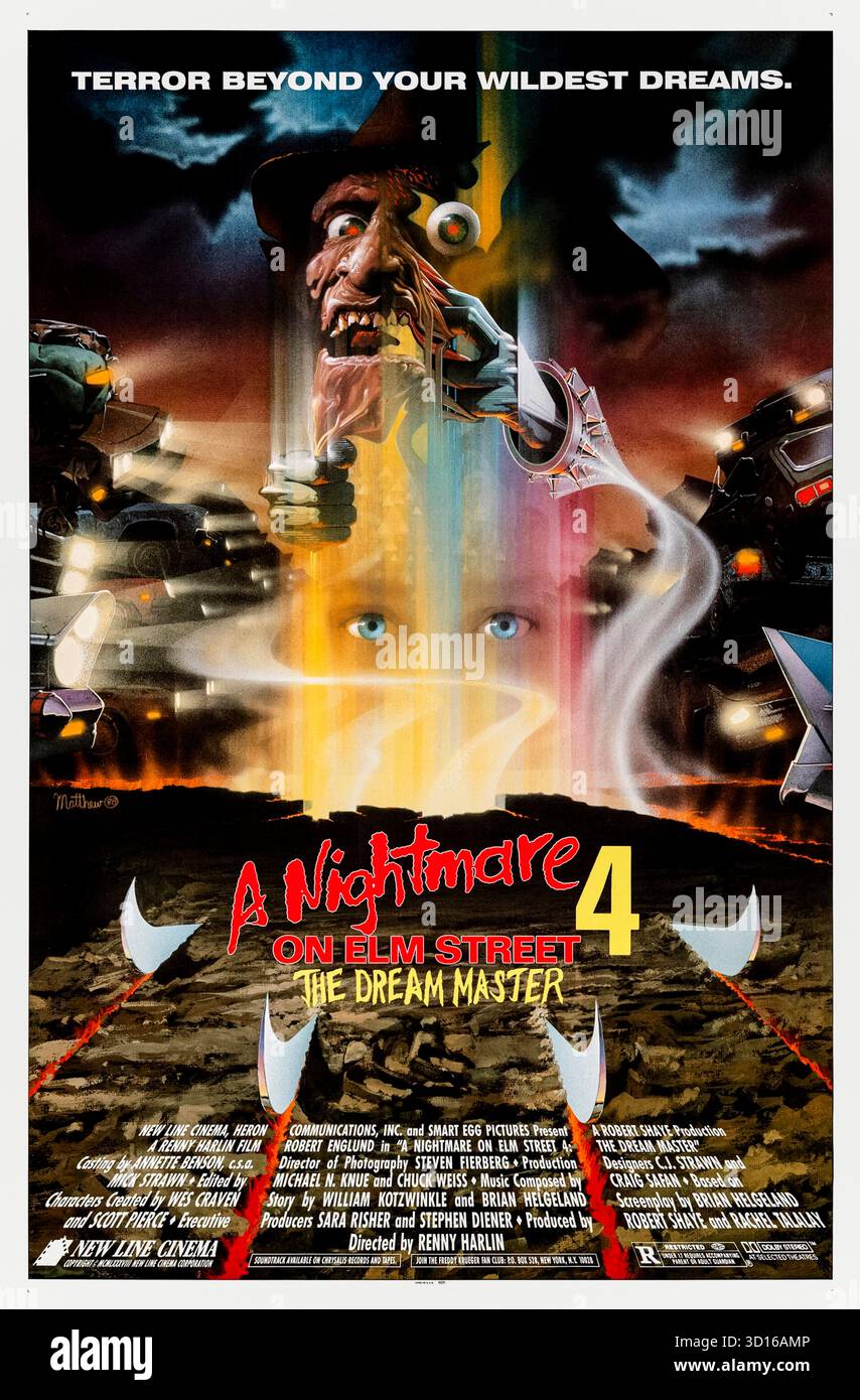 Nightmare on elm street dream hi-res stock photography and images - Alamy, image size:854x1390