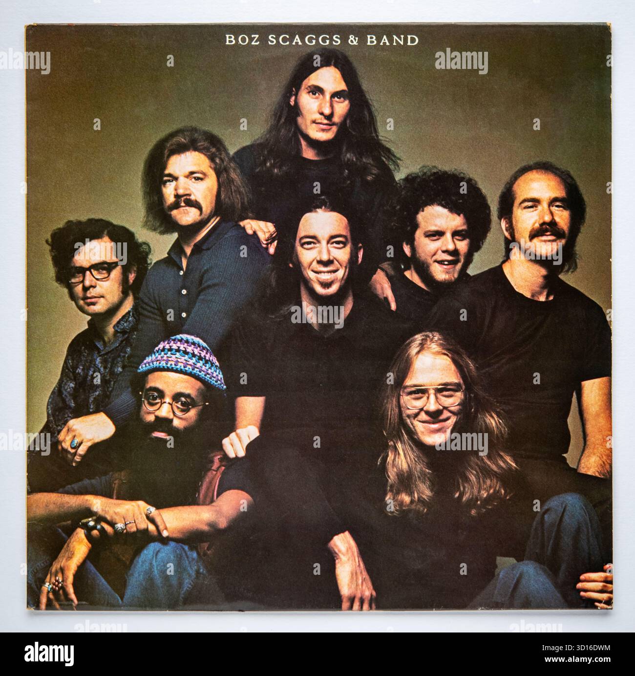 LP cover of Boz Scaggs & Band, the fourth studio album by Boz