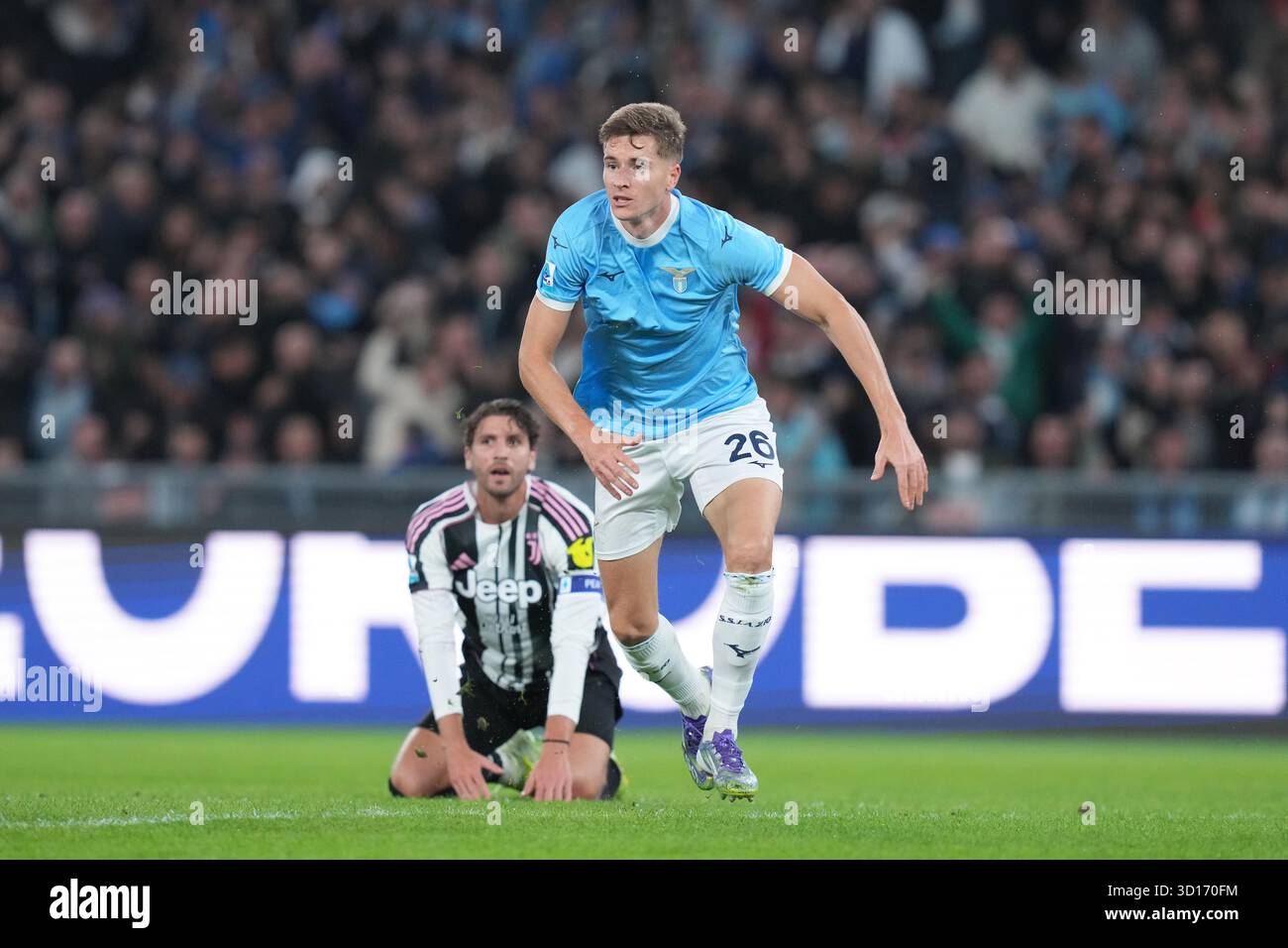 Toma Basic Lazio’s Toma Basic celebrates after scoring during the Serie A EniLive ...