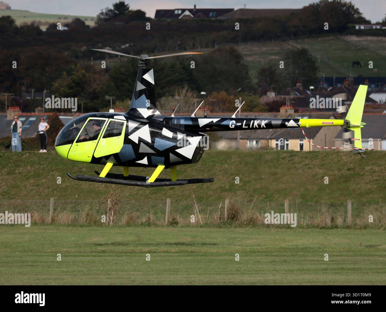 Robinson r66 turbine helicopter hi-res stock photography and
