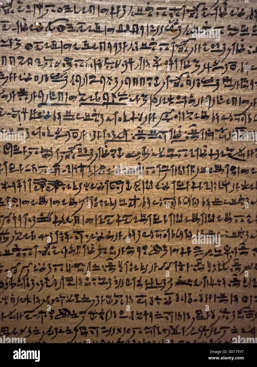 Arabic writing is seen on display at the Metropolitan Museum of New ...