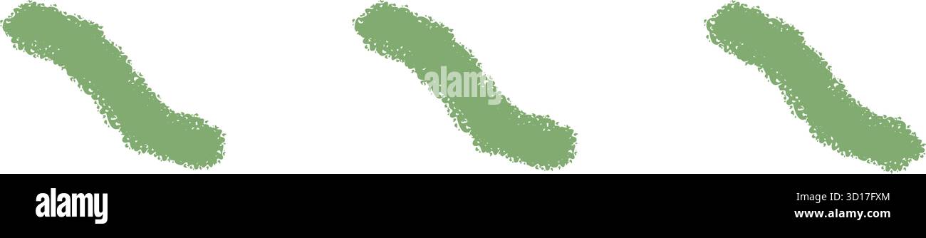 Green Chalk Firework Trail Burst Stock Vector