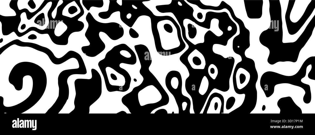 Poster background with dynamic chocolate drizzle lines Stock Vector ...