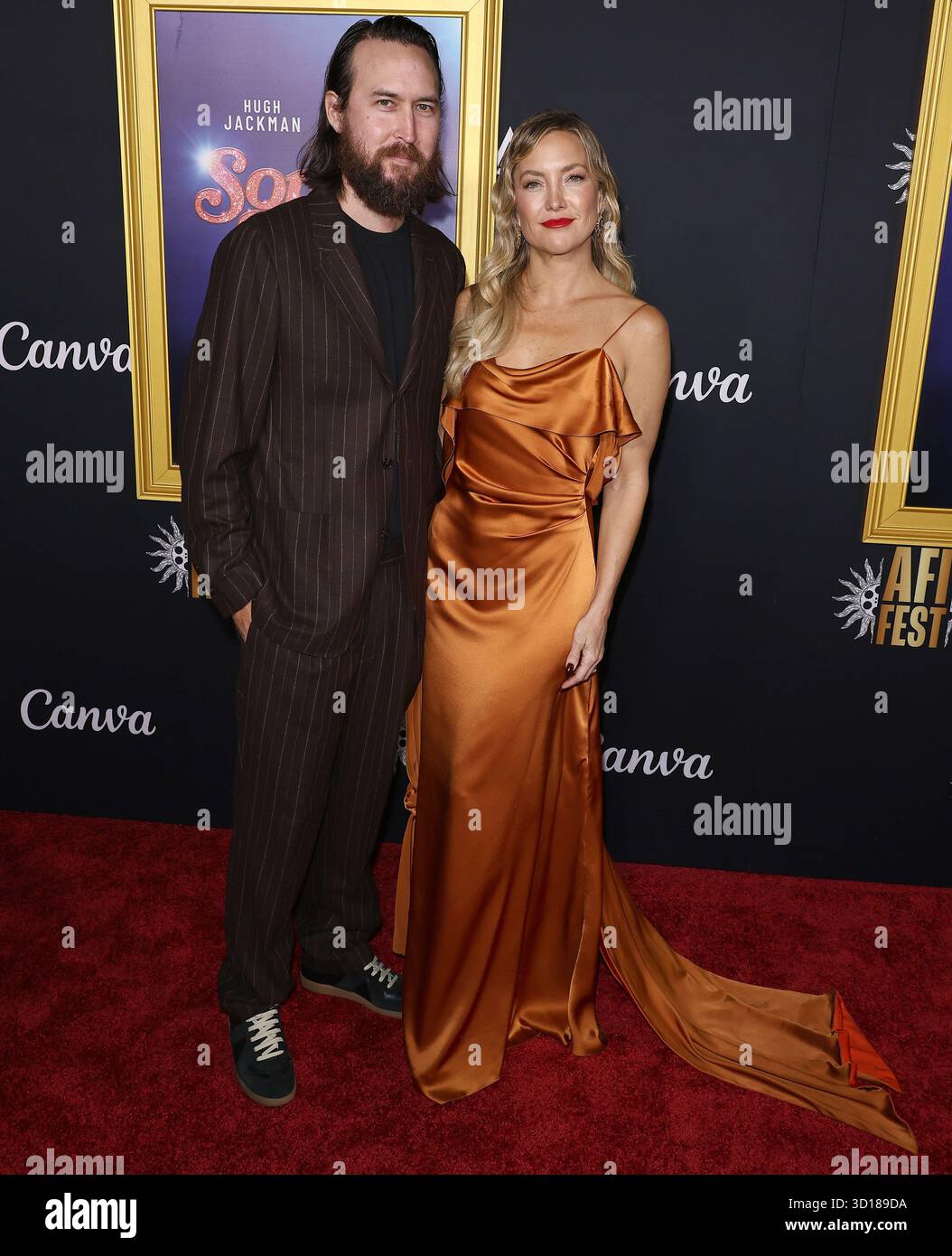 Kate Hudson, Danny Fujikawa arrives at 2025 AFI Fest Red Carpet World ...