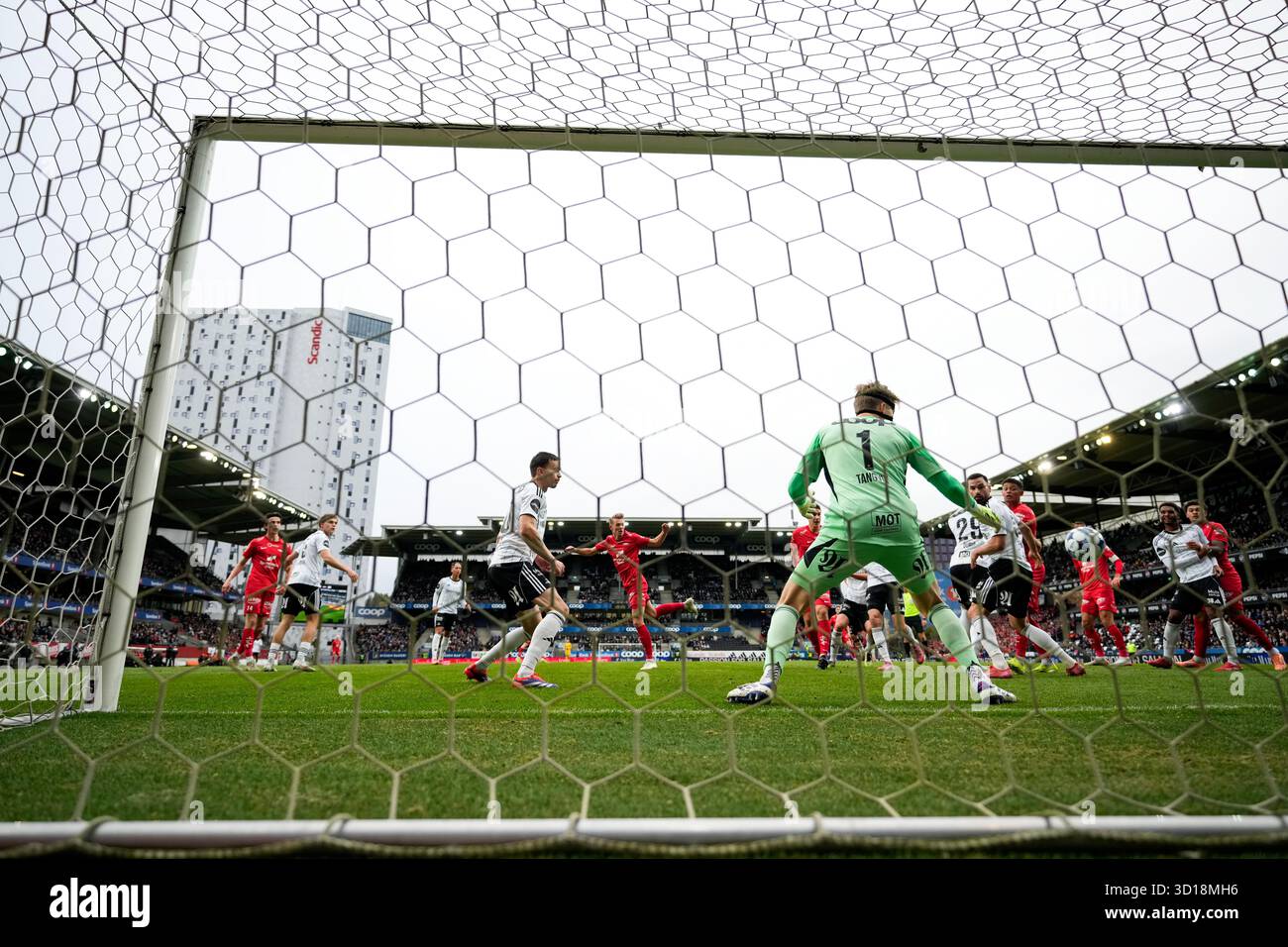 Islamic Borg Trondheim 20251026. Rosenborg's Dino Islamovic scores 1-2 during the ...