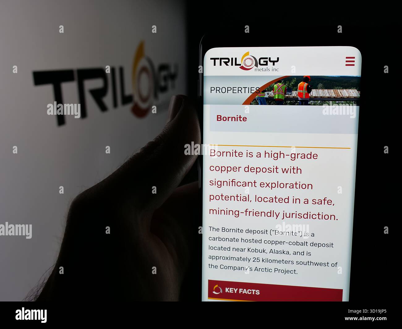 Trilogy metals inc hi res stock photography and images Alamy