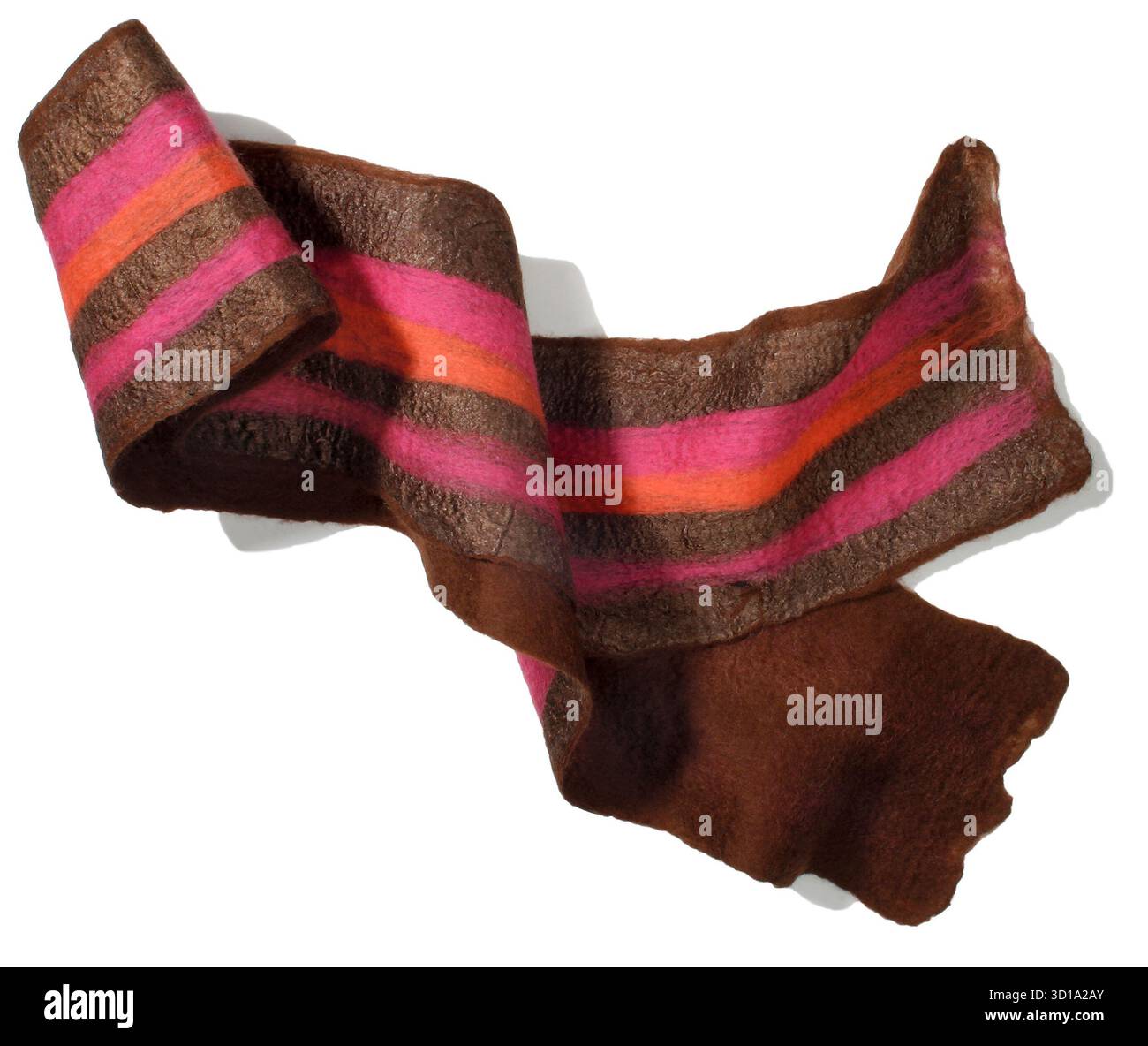 scarf on white background Stock Photo