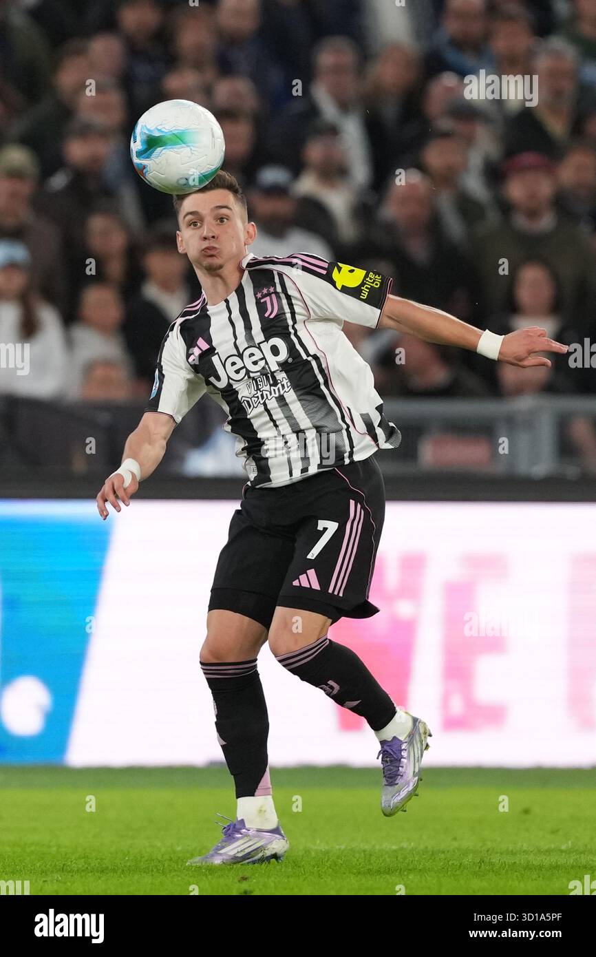 Francisco Conceicao of Juventus FC during the Serie A 2025/2026