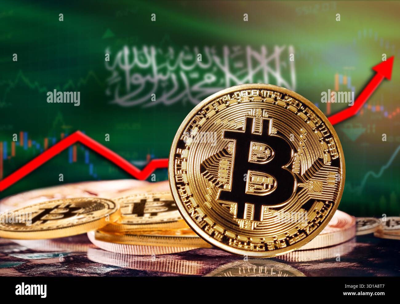 Bitcoin saudi arabia hi-res stock photography and images - Alamy