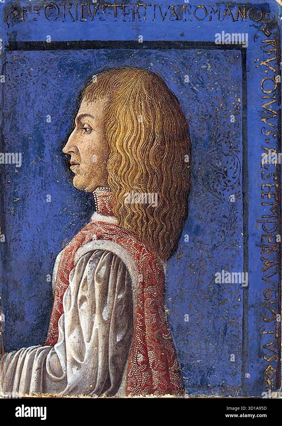 Florence Inscriptions 1452 pope nicholas hi-res stock photography and images - Alamy