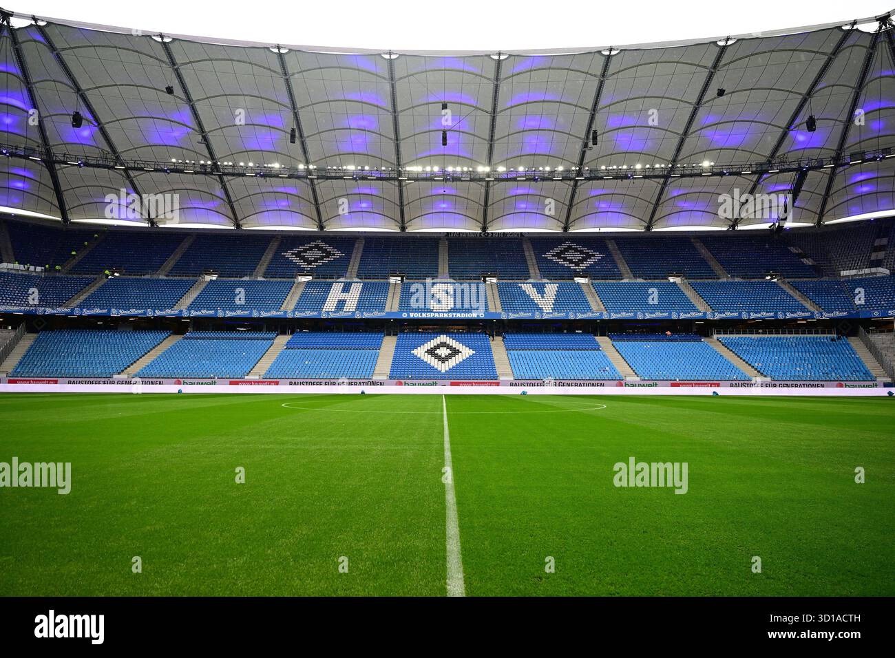West Tribune, Volksparkstadion Hamburg, October 25, 2025, Football ...