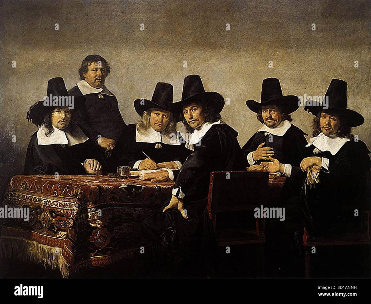 BRAY, Jan de (b. ca. 1627, Haarlem, d. 1697, Haarlem) The Regents of ...