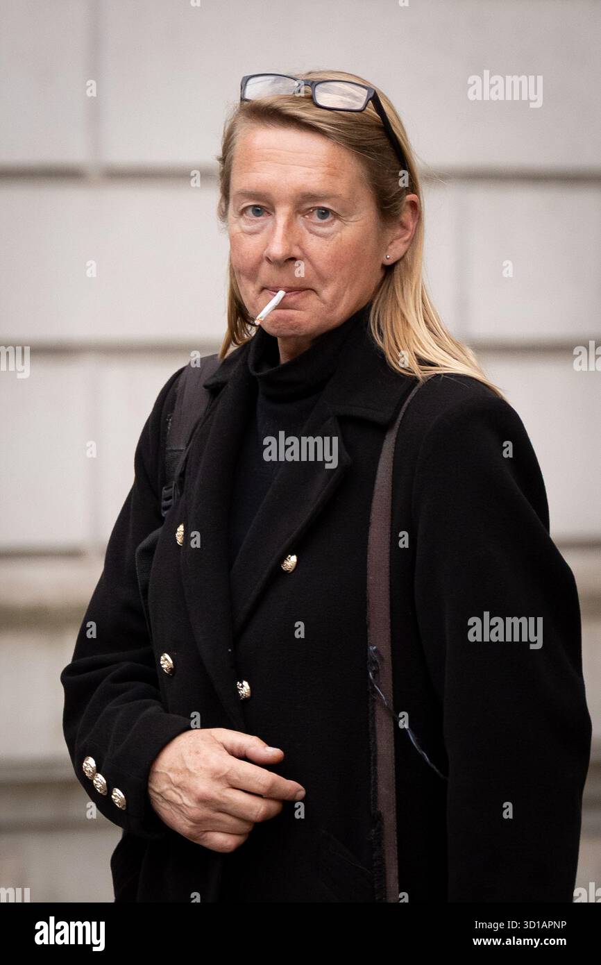 Tracey Smith Reeves Tracey Smith, 58, outside Westminster Magistrates' Court, central ...