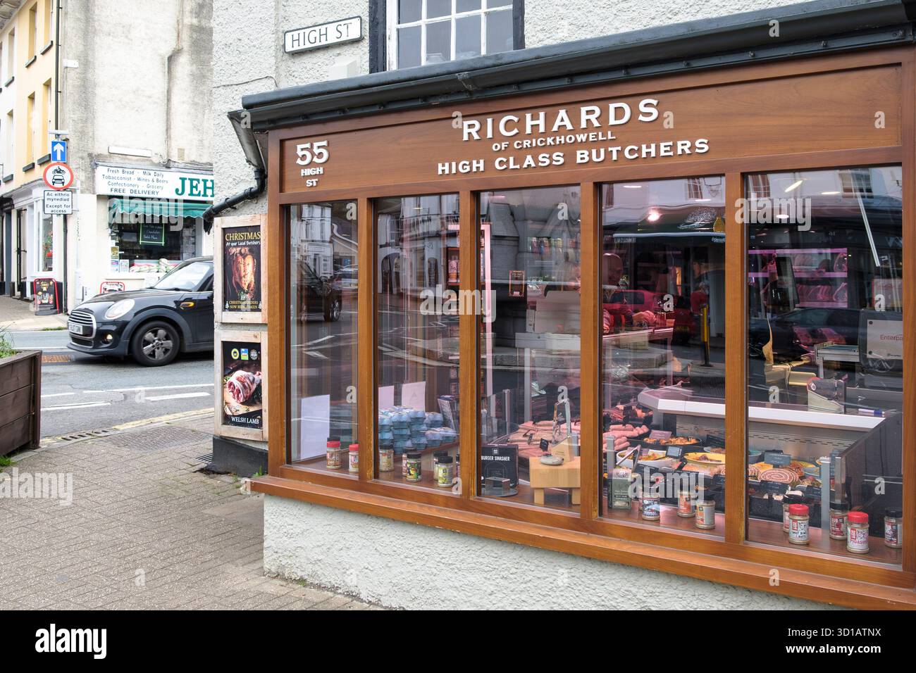 Crickhowell is a small town in Powys Wales UK Stock Photo