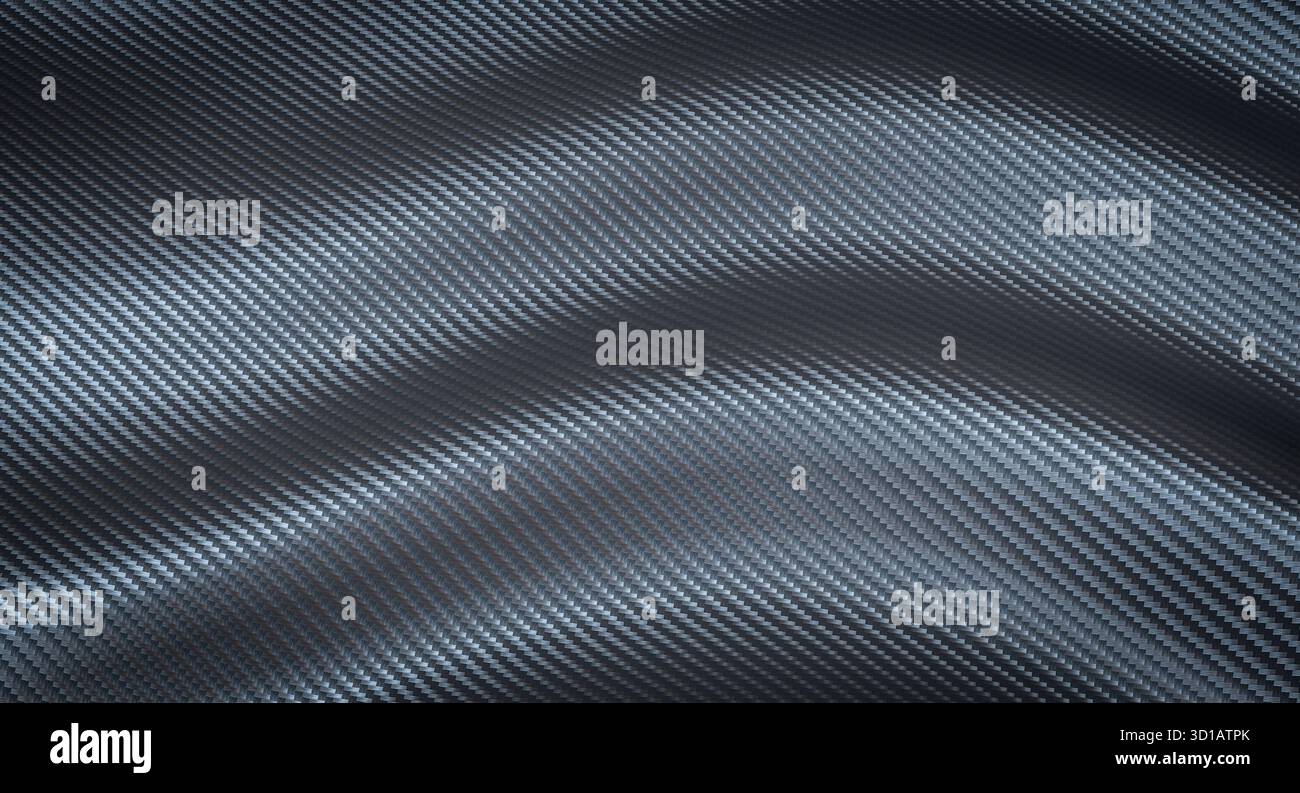 Carbon fiber 3d futuristic pattern Stock Photo