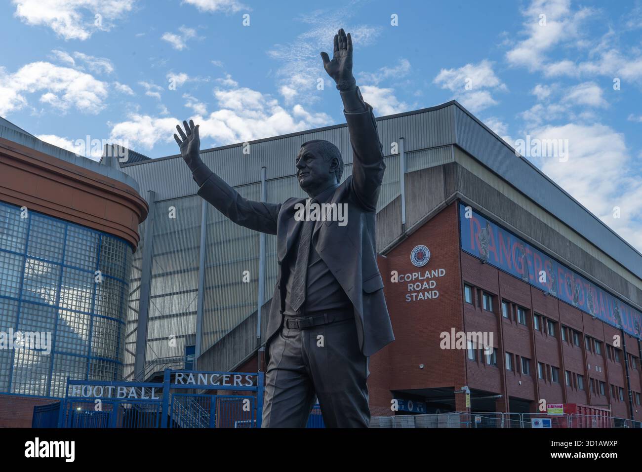 Ibrox Stadium, Glasgow Stock Photo